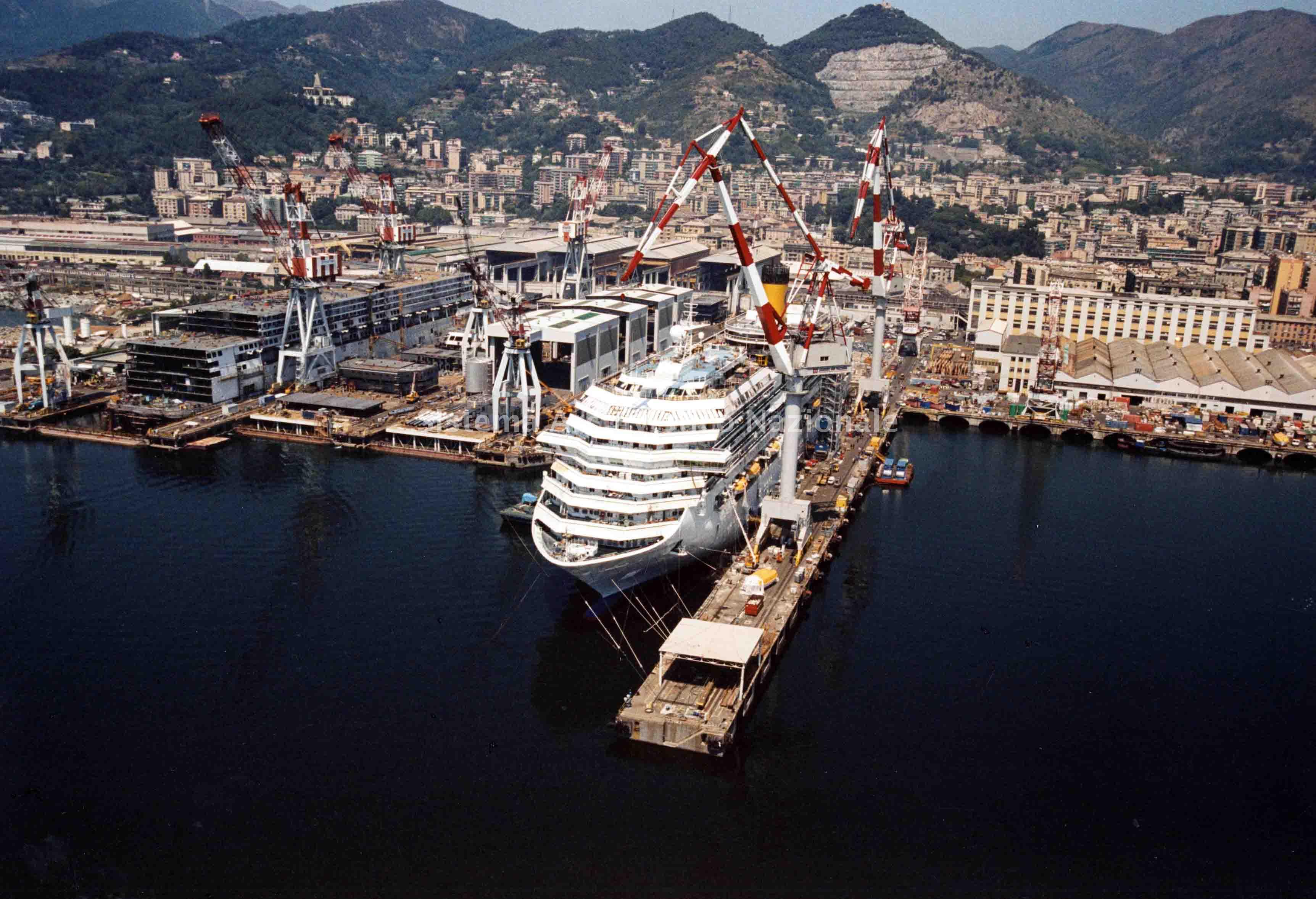 FINCANTIERI-SESTRI PONENTE SHIPYARD GENOVA - SHIPYARD