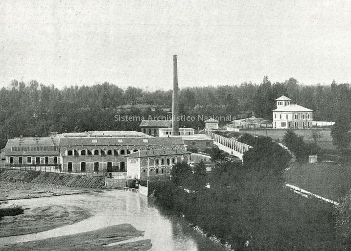   Il cotonificio Valle di Susa, Torino, 1928 (immagine tratta da "Rivista Torino", 1928, 1, p. 323; Città di Torino, Archivio storico comunale).
