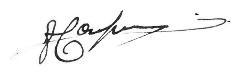 Firma autografa di Francesco Cassani, anima tecnic...