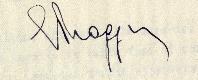 La firma di Enrico Piaggio, 1946 (Archivio storico...